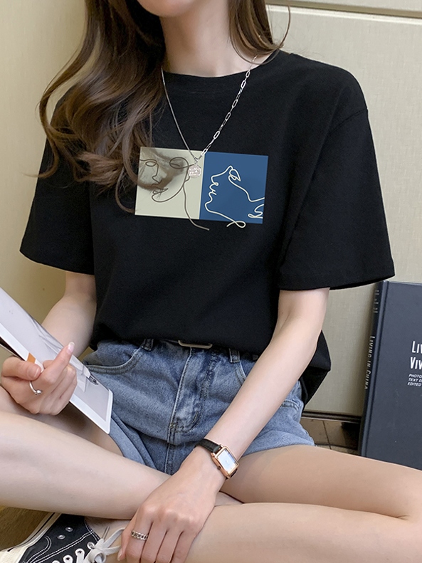 おしゃれ度アップ 12色展開 プルオーバー シンプル 半袖 Tシャツ