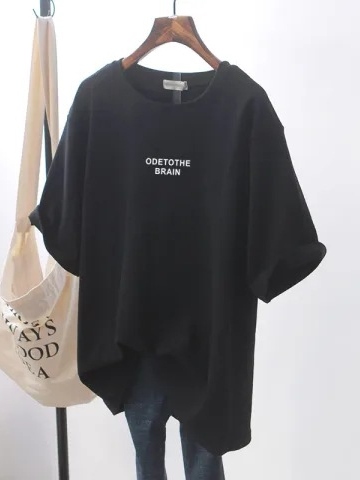 定番シンプル 半袖 ルーズ 大きいサイズ  レディース 体型カバー トップス マタニティ ゆったり 春夏 Tシャツ