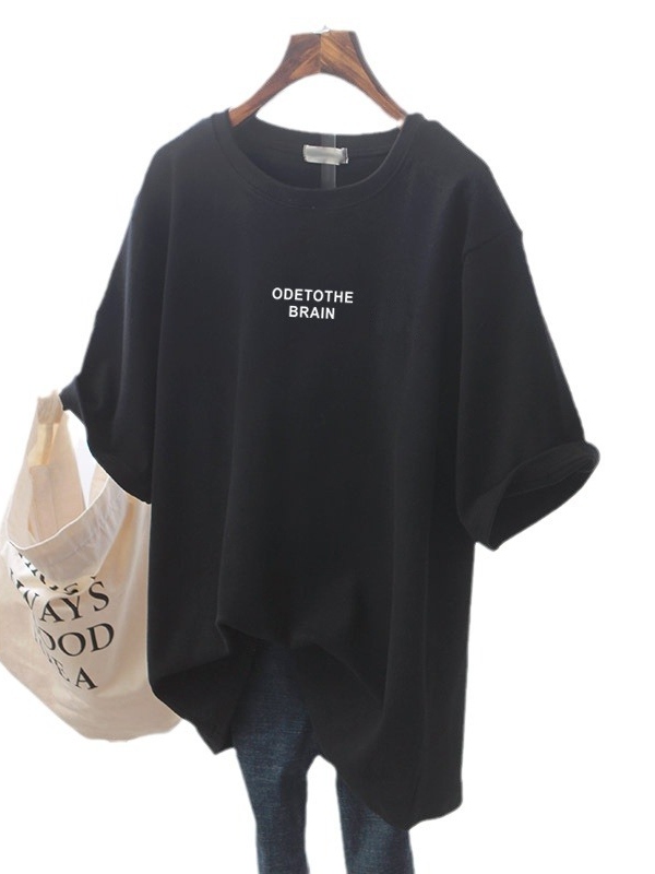 定番シンプル 半袖 ルーズ 大きいサイズ  レディース 体型カバー トップス マタニティ ゆったり 春夏 Tシャツ