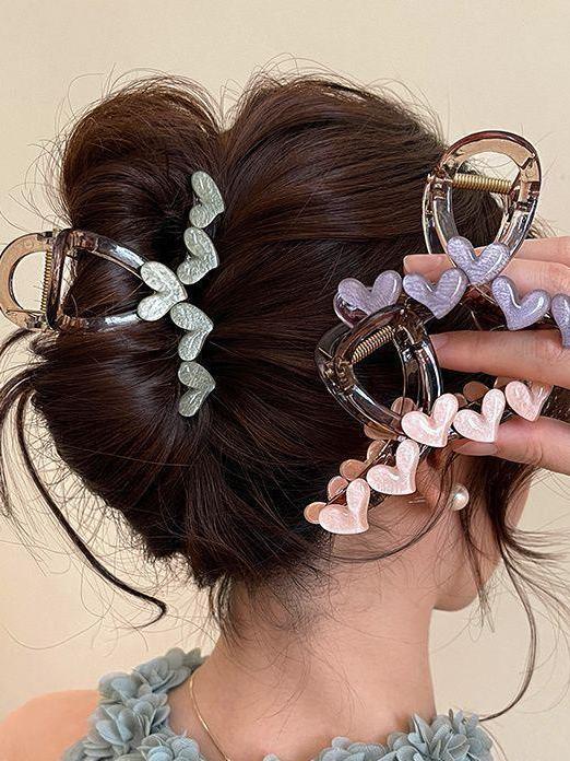 スウィート シンプル おしゃれ３色気質満点ヘアクリップまとめ髪 おしゃれヘアアクセサリー